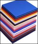 4mm plastic corrugated sheets pads coroplast